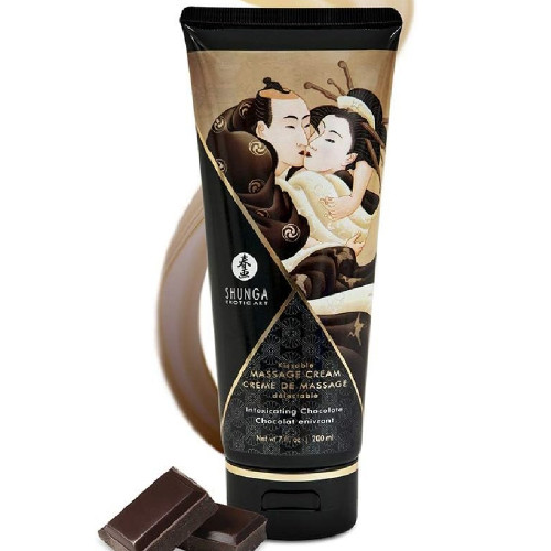 Shunga Kissable Massage Cream Chocolate 200 Ml