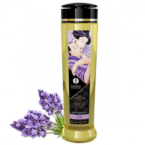 Shunga Erotic Massage Oil 240 Ml Lavanta Aromalı Masaj Yağı