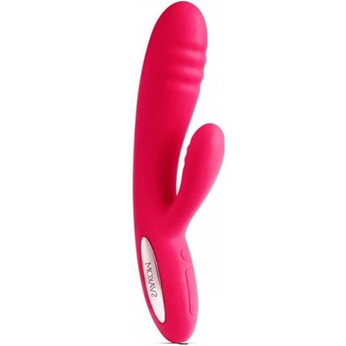 Svakom Adonis Ultra Yumuşak Çift Motorlu G Spot ve Klitoris Isıtıcılı Vibratör Pembe
