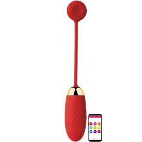 Svakom Ella Telefon Kontrollü Giyilebilir Bluetooth Vajinal Titreşimli Bullet Egg