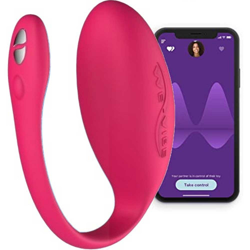 We-Vibe Jive Pink Vibratör Her Yerden Kontrol Edilebilen Telefon Kontrol Giyilebilir Vibratör