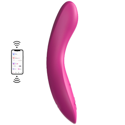 We-Vibe Rave 2 App-Controlled Silicone G-Spot Vibrator-Pink