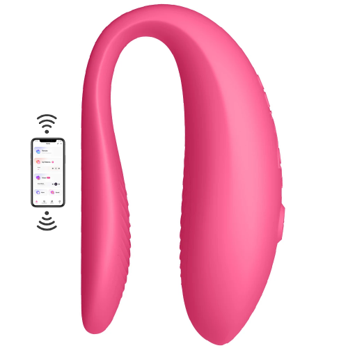 We-Vibe Sync Lite App Controlled Rechargeable Couples Vibrator-Pink