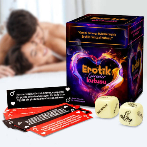 Meyra Best Erotik Oyun Kartları İçeren Sex Eğlence Kutusu